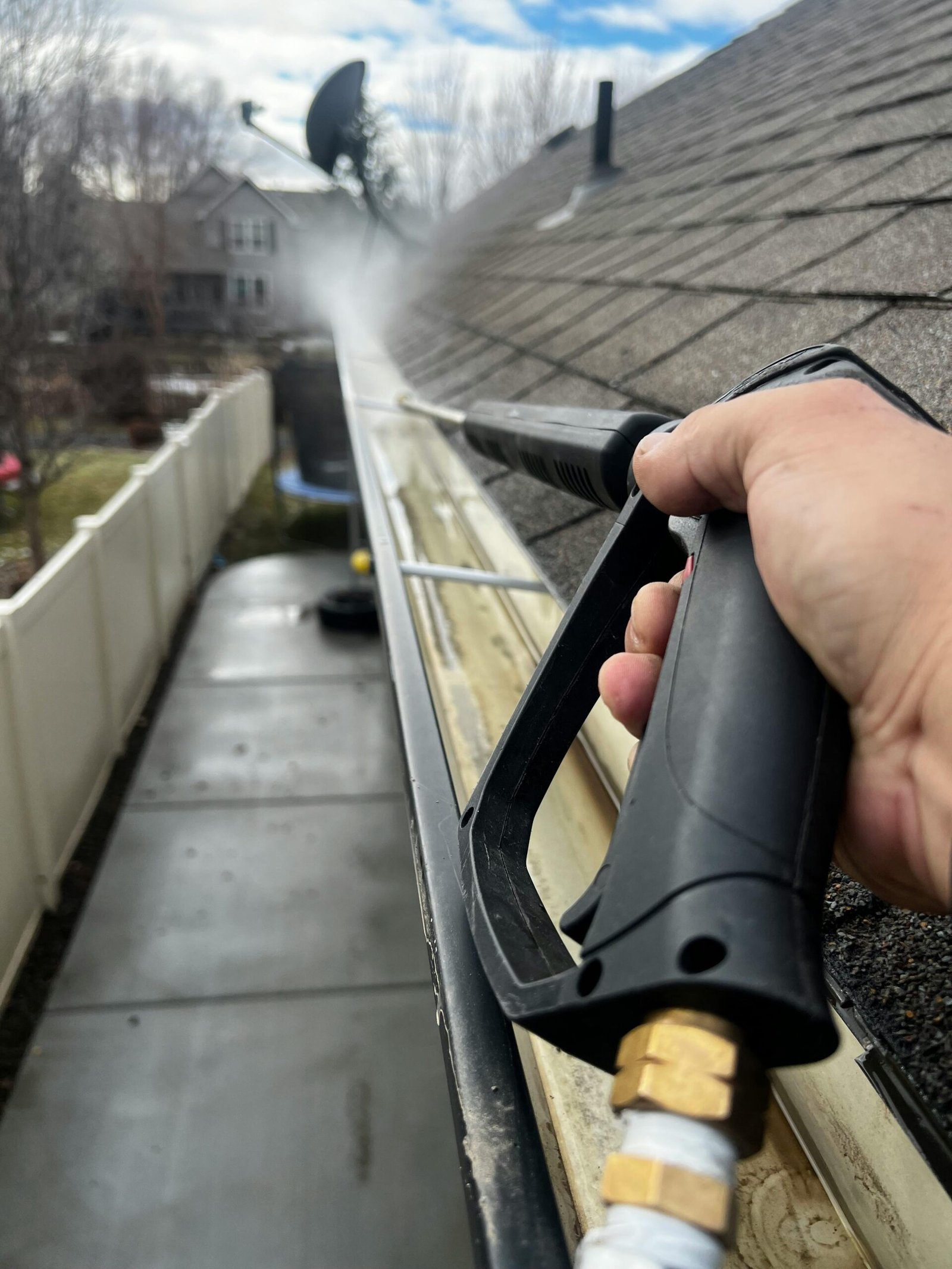 Gutter installation